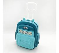 4 in 1 pretend Kitchen Cooking Toy with Plastic Fake Cookware Vegetables And Fruits Educational Portable for boys girls of 3+ uses as little troly,hand bag, kitchen counter or flat level kitchen