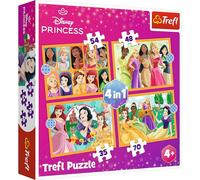 4 in 1 Puzzle - Disney Princess