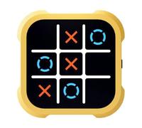 4 In 1 Puzzle Game Kids Electronic Educational Handheld Game Noughts And Crosses Chess Classical Board Toy Rechargeable Noughts And Crosses Educational Toy