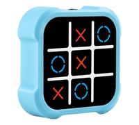 4 In 1 Puzzle Game Kids Electronic Educational Handheld Game Noughts And Crosses Chess Classical Board Toy Rechargeable Noughts And Crosses Educational Toy