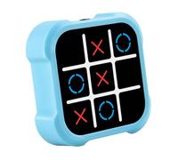 4 In 1 Puzzle Game Kids Electronic Educational Handheld Game Noughts And Crosses Chess Classical Board Toy Rechargeable Noughts And Crosses Educational Toy