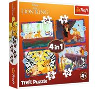 4 in 1 Puzzle The Lion King