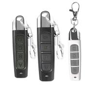 4-in-1 Remote Control Duplicator 3PCS 433MHz Portable Garage Remote Control Duplicator for Cars Universal Gate Opener with Non-Slip Housing & Hook