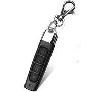 4 in 1 Remote Control Duplicator, 433mhz Gate Wireless Duplicator, 4 Key Copy Remote Controller, Universal Copy Fixed Code and Rolling Code Remote Control (Black)