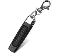 4-in-1 Remote Control Duplicator,New 4-Key Copy Remote Controller,Copy Fixed Code and Rolling Code Remote Control,Universal Wireless Copy Remote Control Keychain (Black)