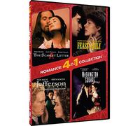 4-in-1 Romance Collection - The Scarlet Letter/Washington Square/Jefferson in Paris/Feast of July