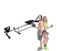 4 in 1 Rowing Machine, Foldable Multi Gym Home Use, Ab Trainer Machine, Core & Glute Toning, Adjustable Resistance Cardio Rower, Home Gym