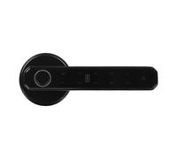 4-in-1 Smart Lock Door Handle Electronic Keyboard Password Bluetooth Smart Lock, Supports Fingerprint, Password, IC Card and Key Unlocking, Suitable for Front Doors of Homes, Offices and Apartments