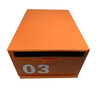 4-in-1 Soft Plyo Box for Kids -Stackable Jumping Training Box,for Training, Stackable, Weight Upgrade, Safety And Stability, Suitable For Home School Gym Ou(Size:75*55*35cm/29*21*13in,Color:03 Orange)