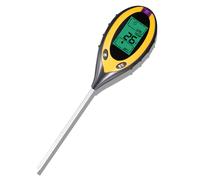 4-in-1 Soil Moisture, pH, Temperature & Light Meter for Indoor/Outdoor Plants - Fast, Accurate Garden Tester