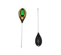 4 In 1 Soil PH Moisture Meter PH Meter Flower Temperature Humidity Sunlight Tester Acidity Hygrometer For Farm Plant Garden
