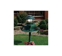 4-in-1 Solar Bird Hotel: Bird Bath, Feeder, Planter & Light - Dusk-to-Dawn, No Batteries or Electricity Required