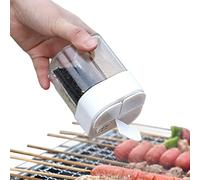 4 in 1 Spice Container - Transparent Spice Jar Condiment Container - Moisture-Proof Seasoning Container with Lid, Seasoning Pot Seasoning Shaker for Kitchen Tumotsit