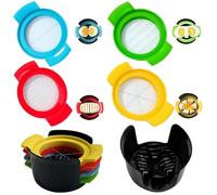 4-in-1 Stainless Steel Egg Slicer, Multipurpose Egg Cutter for Hard Boiled Eggs, Strawberries, and Soft Fruits