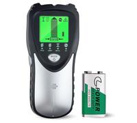 4 in 1 Stud Finder Wall Scanner Sensor, 2025 Newest Electronic Stud Detector, Comes with LCD Display and Audio Alarm, Stud Sensor Edge Center Finding for AC Wire Wood Metal Studs Cable Joist Detection