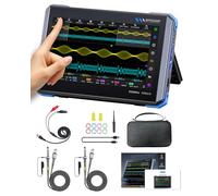 4-in-1 Tablet Oscilloscope 350MHz, WapoRich Digital Oscilloscope with Signal Generator, Spectrum Analyzer, Frequency Response Analyzer, 2 Channel, 1 GSa/s - DPOS350P