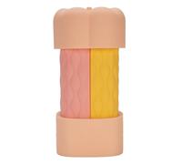 4 in 1 Travel Dispenser, Travel Bottles Portable Travel Bottles Leak Proof Squeezable Travel Size Containers Refillable Liquid Travel Accessories (Light Pink Series)