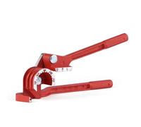 4 in 1 Tube Bender 1/4 5/16 3/8 3/16inch Manual Pipes Bending Tools 90 180 Degree Multifunction for Copper Brass Aluminum for Copper, Brass, Aluminum and Soft Metal(180 Degree)