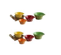 4-in-1 Turtle Measuring Cups Set for Kitchen, Adorable,Stackable & Easy Clean, for Baking, Cooking - Measures Liquids & Dry Food,Cooking & Baking(2pcs)