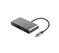 4 in 1 Type-C HUB - USB-C Hub Multifunction Aluminium Graphite CE & ROHS Certified