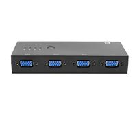 4 in 1 VGa Video Converter, 500mhz Bandwidth Video Adapter, 1920x1440 Resolution Support Host Scanning, Audio Switching and Input Signal Automatic Detection