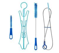 4-in-1 Water Bladder Cleaner Set Cleaning Kit For Hydration Bladders Multifunction Water Bladder Cleaning Kit Water Bladder Set With Flexible Long Brush For Hose Drying Collapsible Bladder Frame