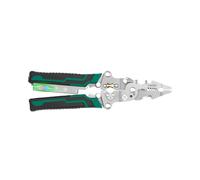 4 in 1 Wire Stripper Wire Stripping Tool with Electricity Tester Cable Cutter Foldable Crimper Splitting Stripper Carbon Steel Crimping Tool