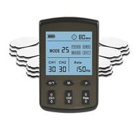 4-in-1 // with Dual Output, 8 Modes, Pads, Type-C Charging, Portable Black