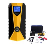 4 in 1set Car Jump Starter 20000mAh Power Bank Portable Car Battery Booster USB Ports Starting Device with Inflator and LED Light