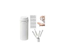 4-in-1travel Dispenser Bottle, Portable Leak Proof Refillable Toiletry Containers, Leak Proof Travel Size Containers, Shampoo Lotion Conditioner Cream Storage for Flights Gym Bag Weekends Away