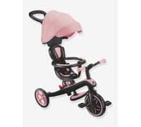 4-in-2 adjustable tricycle Explorer V3 by GLOBBER rose
