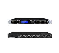 4 In 8 Out Professional Digital Audio Processor Compatible Software For Loudspeaker Control System