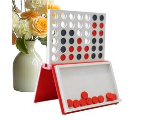 4 In Set - 8.5 Inch Magnetic Folding Strategy Game | 3D Printed Style Toy: Hidden Storage, Portable, Two Players, Entertainment Educ