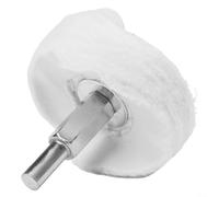 4 Inch 100mm Cotton Lint Polishing Mop Wheel Pad for Power Drill or Battery Drill Buffing Grinder, Cloth Polishing Pad Accessory for Stainless Steel,(50mm)