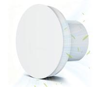 4 Inch 100mm Silent Powerful Bathroom Extractor Fan with Timer, Bathroom Fan Extractor with Backflow Flap, 95m³/h High Airflow, IPX4 Waterproof, 12 Watt / 34 dB for Bathroom, Kitchen, Toilet
