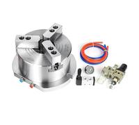 4 Inch 115mm Vertical Hollow Pneumatic Chuck KL04Q-3 Power Chuck Fixtur for Machine Vertical Lathe