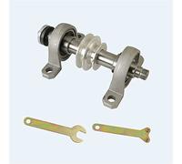 4-Inch 4-Jaw Self-Centering Chuck Set 2 Bearing M14x1mm M14 Right-Hand Thread Spindle Shaft 170 X 20 MM DIY Lathe Chuck K01-65 K02-65/50 Fit 4 Inch Saw with 1-Inch x 8TPI Thread