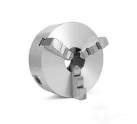 4-Inch 4-Jaw Self-Centering Chuck Set K11/80 Three-jaw Chuck Self-Centering Linkage Separation Jaw Lathe Accessories with 1-Inch x 8TPI Thread