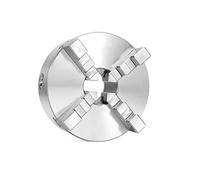 4-Inch 4-Jaw Self-Centering Chuck Set K12/100 Four-jaw self-Centering Linkage 4-jaw Chuck Lathe with Parts with 1-Inch x 8TPI Thread