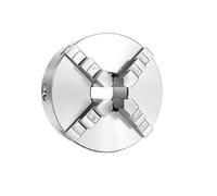 4-Inch 4-Jaw Self-Centering Chuck Set K12/80 Four-jaw self-Centering Linkage 4-jaw Chuck Lathe with Parts with 1-Inch x 8TPI Thread