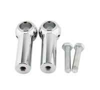 4 Inch 5" Handle Handlebar Risers Kit For Harley For Davidson Cruisers Choppers Metrics All Motorcycles With 2.5cm/ 1" Bar Diameters