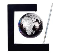 4 Inch Anti-Gravity LED Light Magnetic Levitator Balloon Cool Tech Balloon Great Gift for Men Father Kids Boyfriend Floating Balloons Roll Map Home Decor