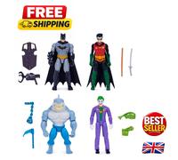 4-Inch Batman Action Figures: Complete Set of Heroes & Villains - Ages 3-14