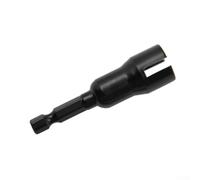 /4-Inch Butterfly Bolt Socket Wrench Adapter - Hex Shank Nut Driver for Power Tools, Chrome Vanadium Steel, 2.56" (65mm), Compatible with Elec