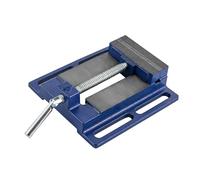 4-Inch Cast Iron Precision Bench Vise - Clamping Tool for Woodworking and Industrial Use(Without Vise Pads)