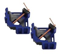 4-Inch Cast Iron Welders Angle Clamp, 2Pcs Heavy Duty Right Angle Clamp, 90 Degree Corner Clamps, for Woodworking Corner Miter Clamp