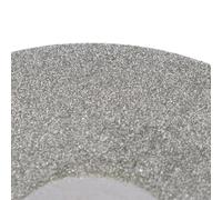 4 Inch Coated Flat Lap Wheel 80-2000 Grit Lapidary Polishing Grinding Disc for Crystal Agate Jewel Jade Glass Rock 100mm 5/8 Arbor Hole(180#)