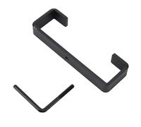 4 Inch Concrete Post Clip, 125x18x35mm/4.92x0.71x1.38in Carbon Steel Heavy Duty Concrete Column Clamp Bracket with 60mm/2.36in Bolt for Birdhouse Mailbox