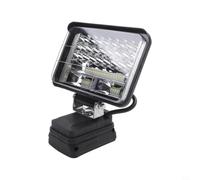 4 Inch Cordless LED Work Light for 18V 5400LM(6inch) | Adjustable brightness levels, rotatable design, perfect for vehicle maintenance and events