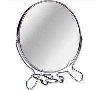 4 Inch Cosmetic Make Up Shaving Magnifying Round On Stand 2 Sided Mirrors (10 centremetres))
